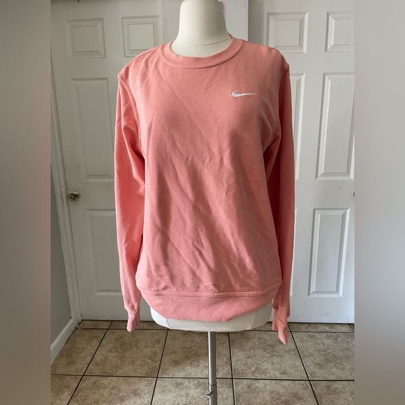 NIKE Coral Crewneck Sweatshirt UNISEX M - Picture 1 of 4
